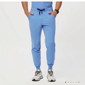 Figs Men's Tansen Scrub Blue Joggers